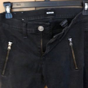 Hudson Stark Moto Jeans, sz 26